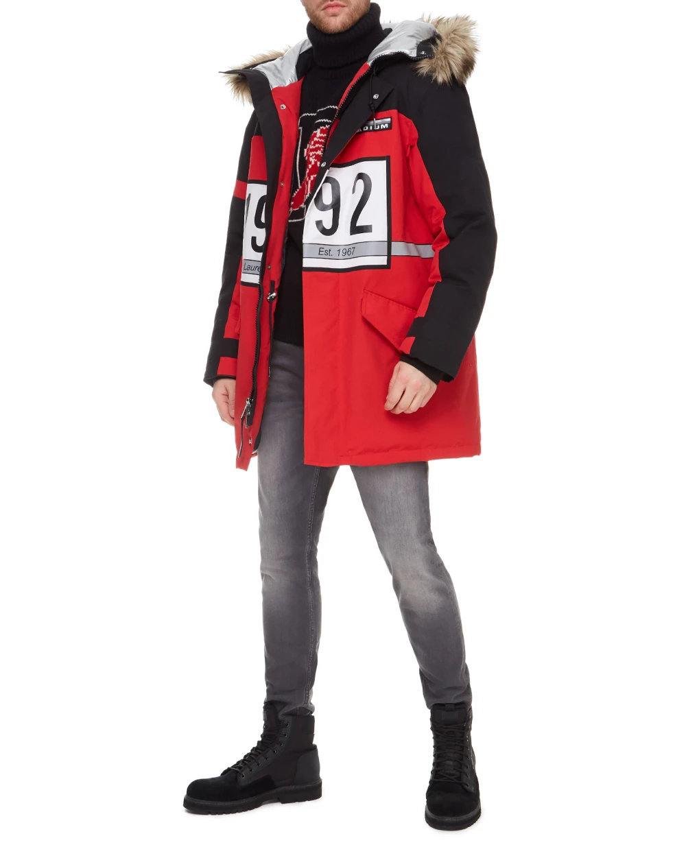 Пуховик Winter Stadium Polo Ralph Lauren 710730201001, красный цвет • Купить в интернет-магазине Kameron