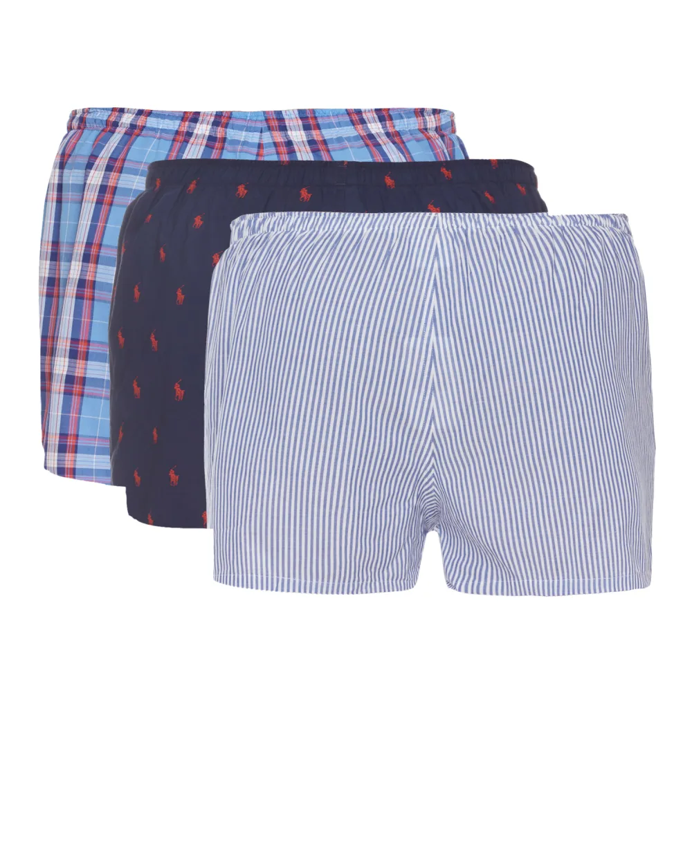 Трусы (3 шт) Polo Ralph Lauren 714830273004, разноцветный цвет • Купить в интернет-магазине Kameron
