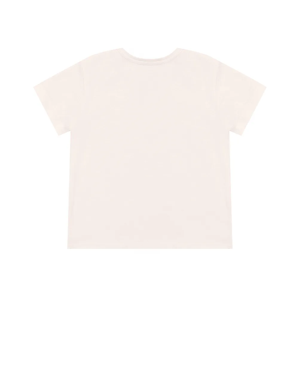 Детская футболка Dolce&Gabbana Kids L1JT7T-G7OLK, розовый цвет • Купить в интернет-магазине Kameron