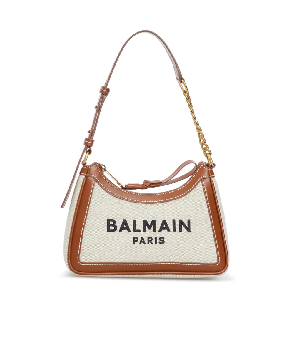 Сумка B-Army Shoulder Balmain BN1BT743TCFE, коричневый цвет • Купить в интернет-магазине Kameron