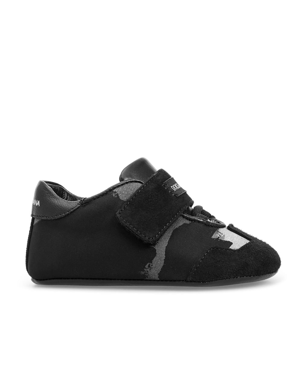 Пинетки Dolce&Gabbana Kids DK0125-AO261, черный цвет • Купить в интернет-магазине Kameron