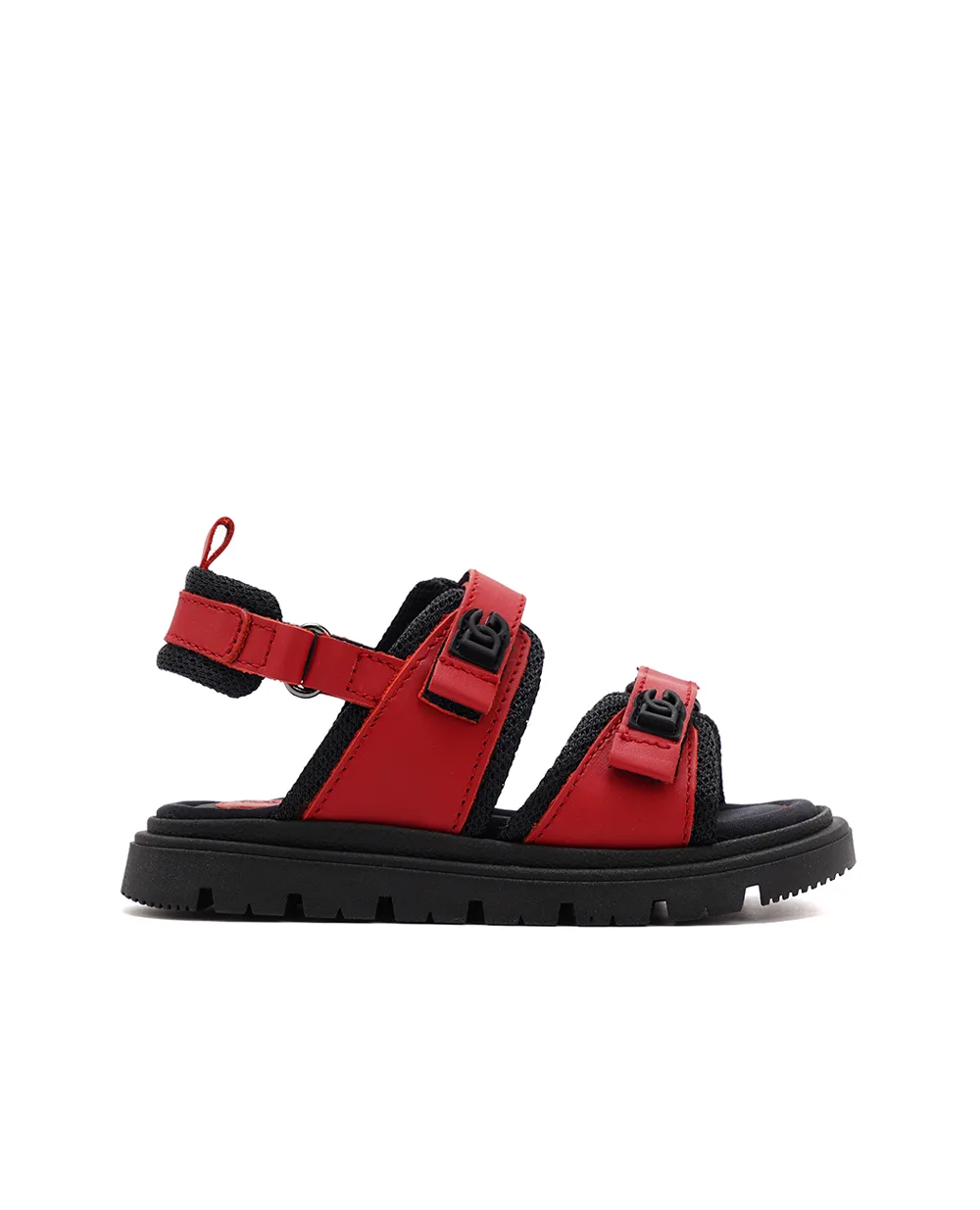 Детские сандалии Dolce&Gabbana Kids DL0069-AQ790, красный цвет • Купить в интернет-магазине Kameron