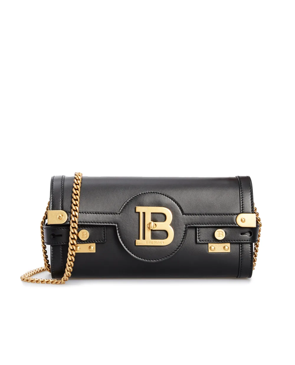 Кожаная сумка B-Buzz Balmain AN1LE596LPRS, черный цвет • Купить в интернет-магазине Kameron