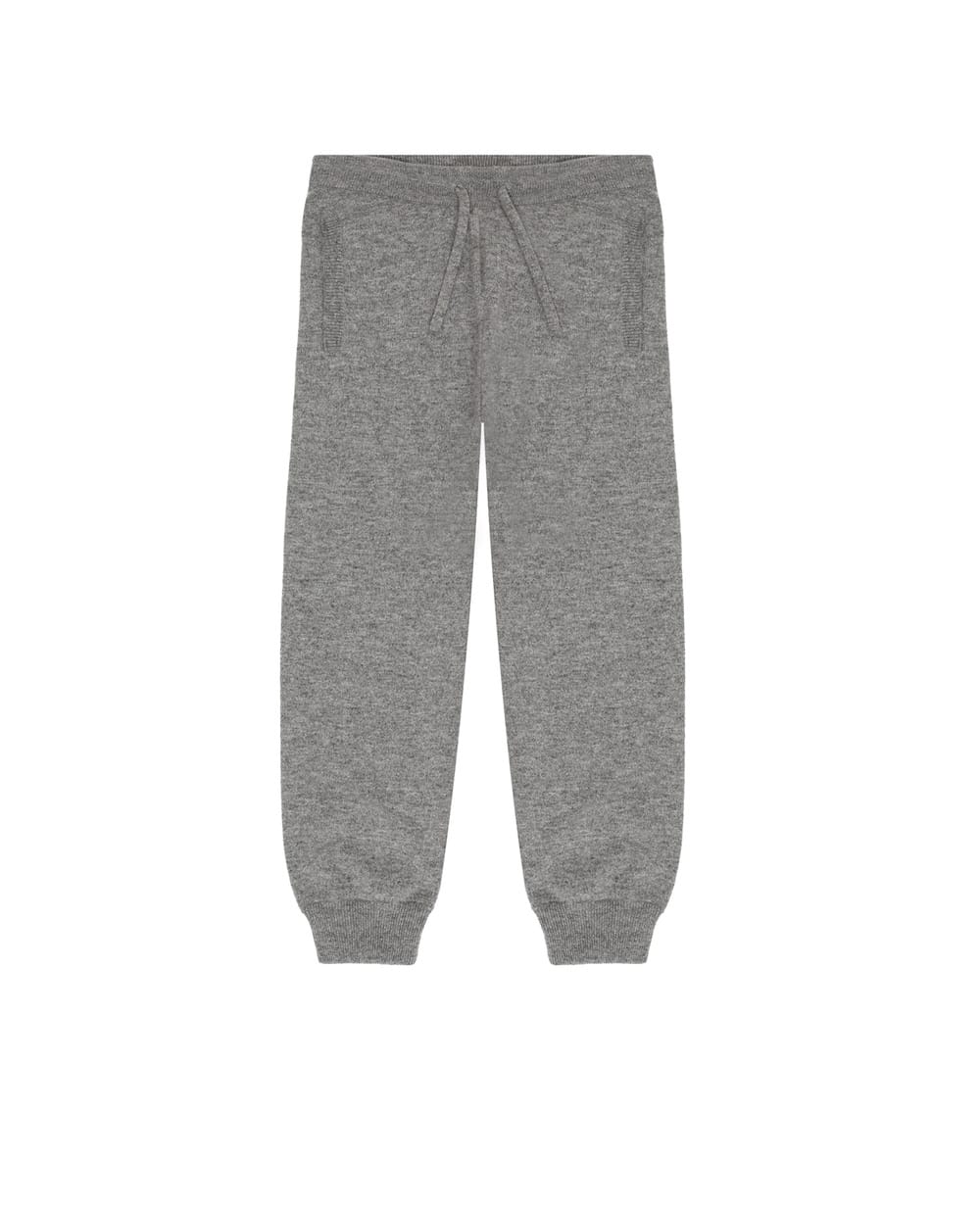 Кашемировые брюки Dolce&Gabbana Kids L4KP00-JAW00-B, серый цвет • Купить в интернет-магазине Kameron