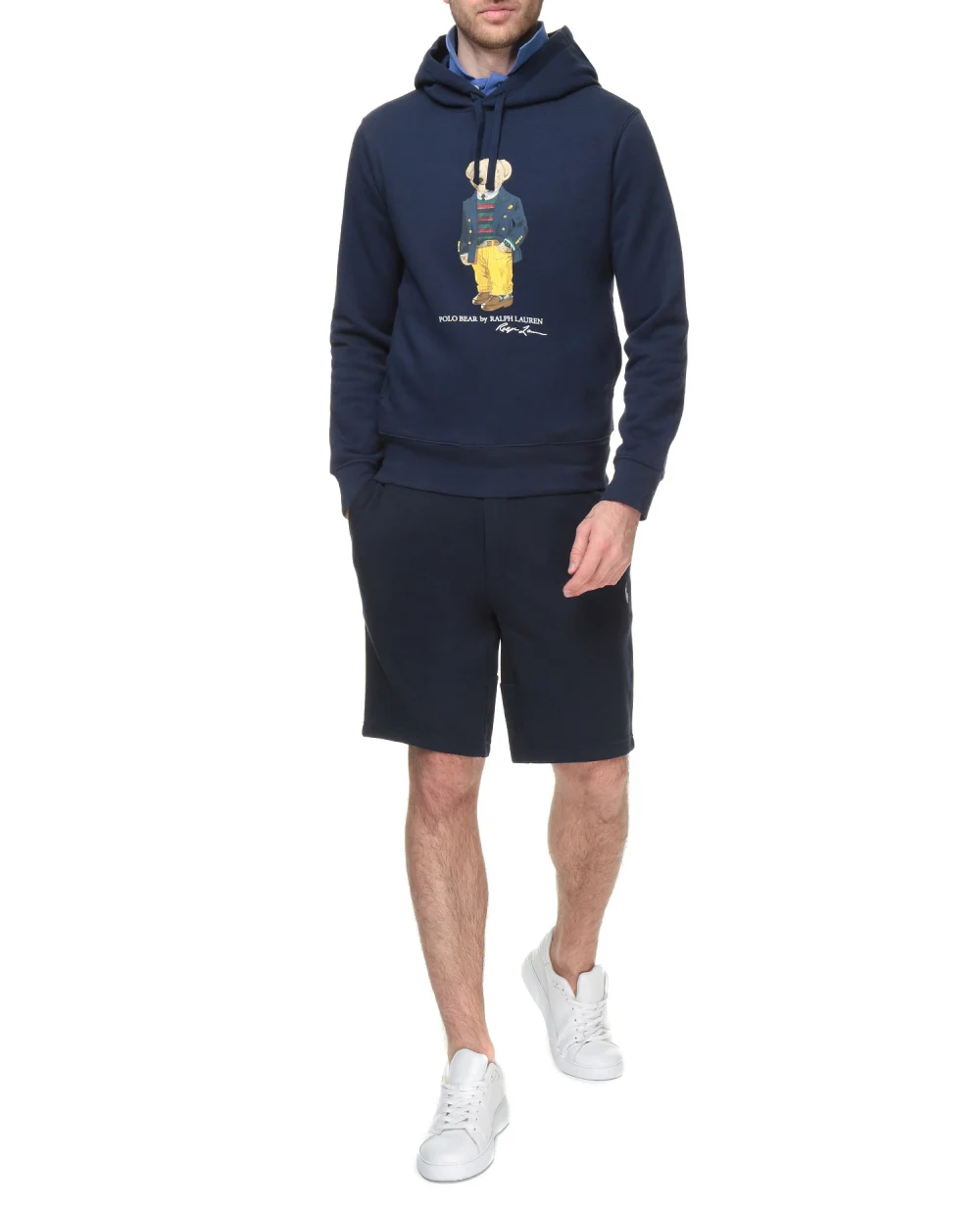 Худи Polo Ralph Lauren 710853309004, синий цвет • Купить в интернет-магазине Kameron