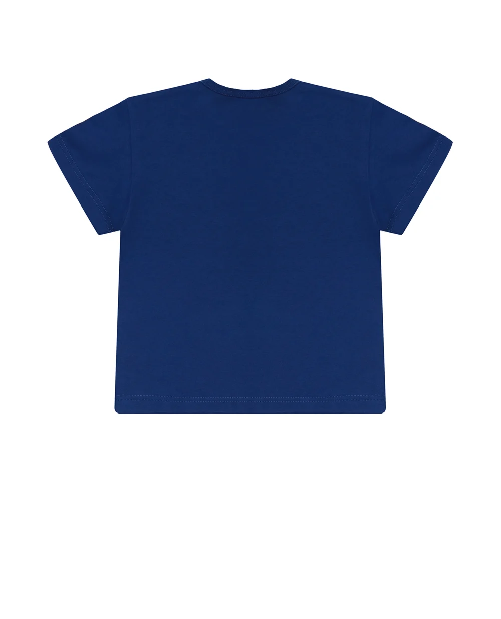 Футболка Dolce&Gabbana Kids L4JT7T-G7OLK-S-, синий цвет • Купить в интернет-магазине Kameron