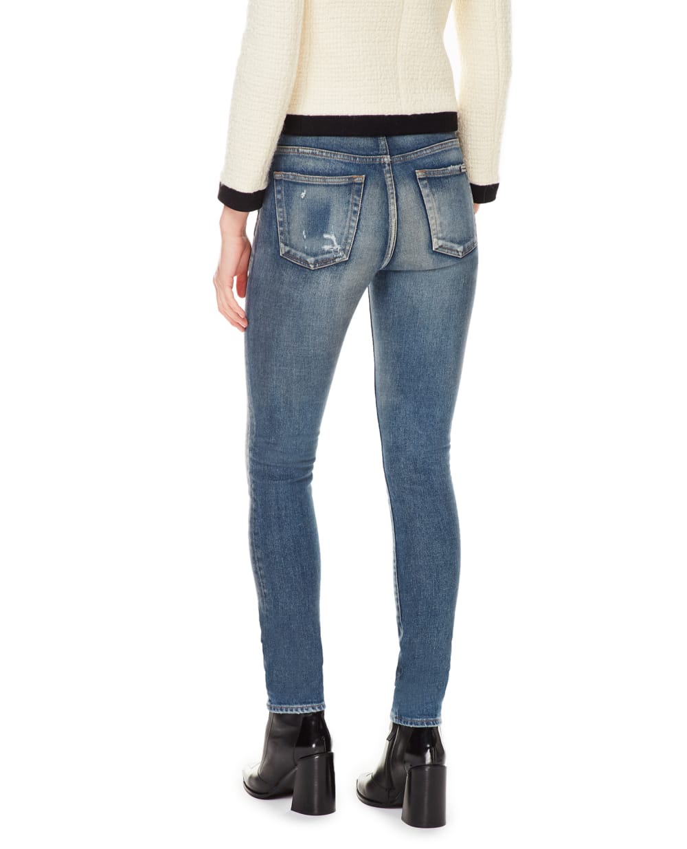 Джинсы Saint Laurent 614450-Y507G, синий цвет • Купить в интернет-магазине Kameron