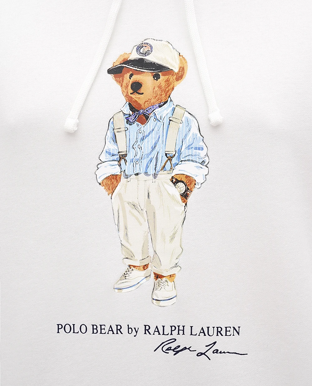 Худи Polo Bear Polo Ralph Lauren 710853309035, белый цвет • Купить в интернет-магазине Kameron