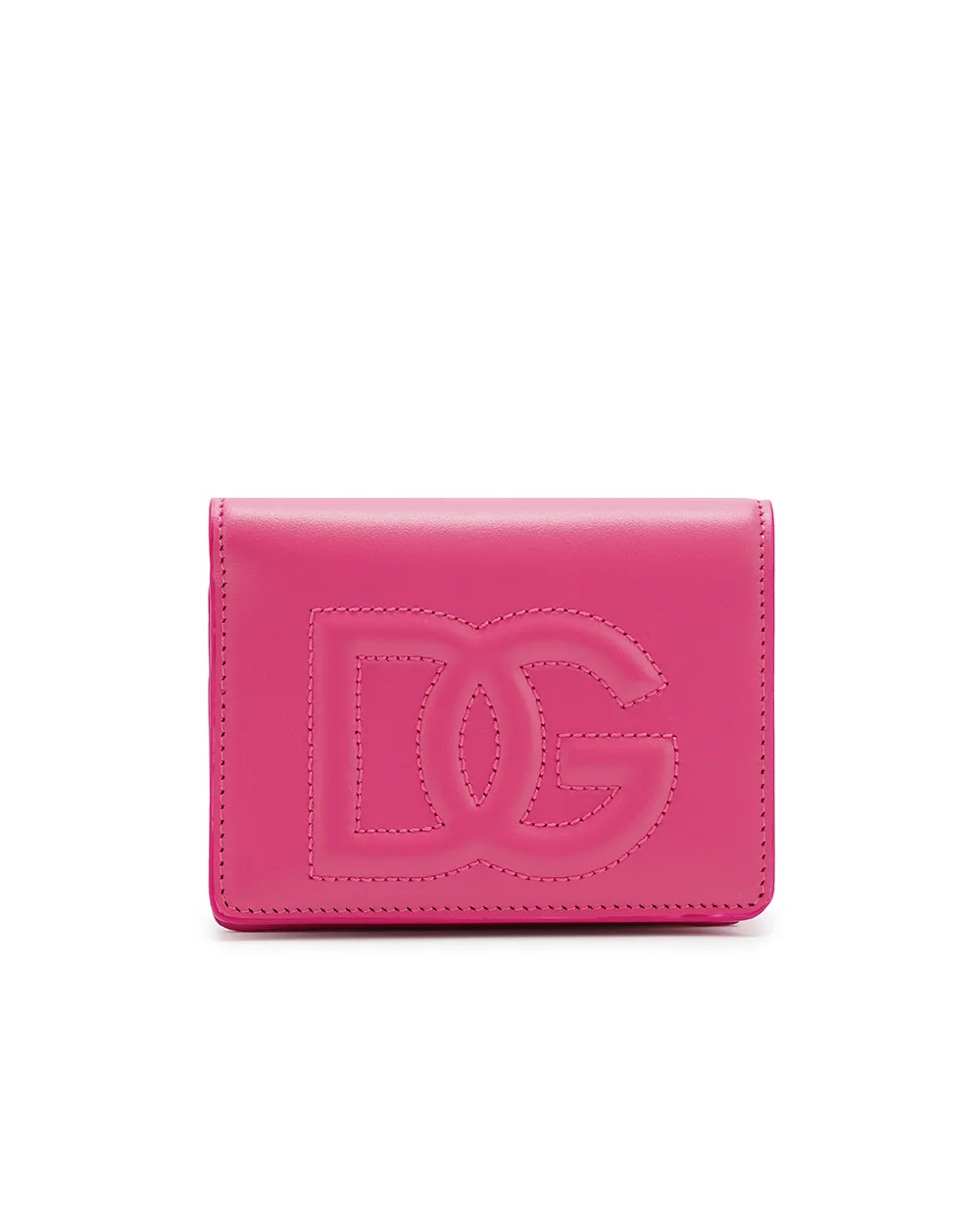 Кожаный кошелек Dolce&Gabbana BI1211-AG081, розовый цвет • Купить в интернет-магазине Kameron