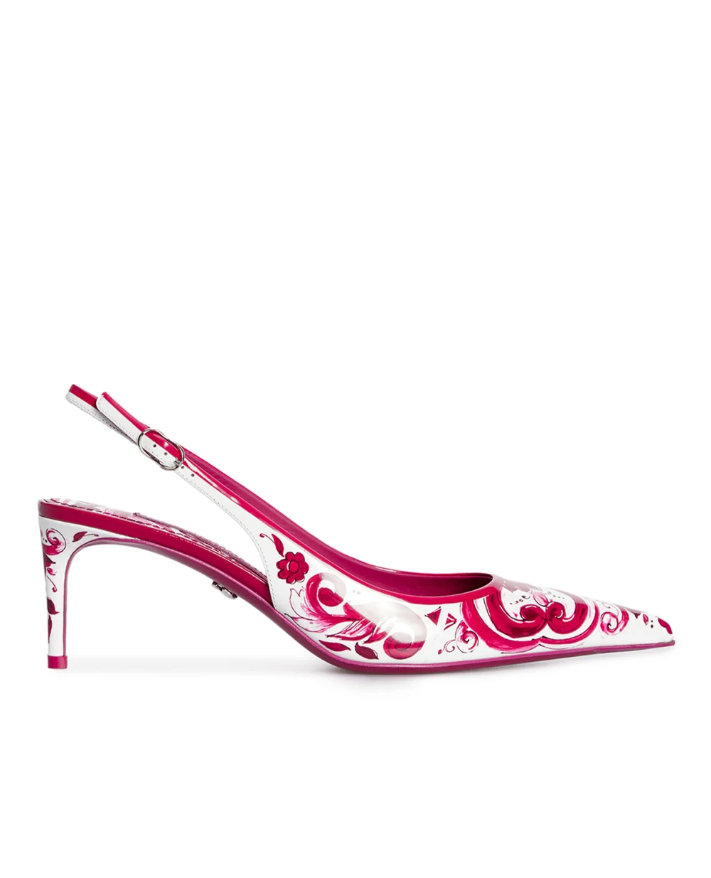 Шкіряні слінгбеки Sling Back Dolce&Gabbana CG0639-AI412, різнокольоровий колір • Купити в інтернет-магазині Kameron
