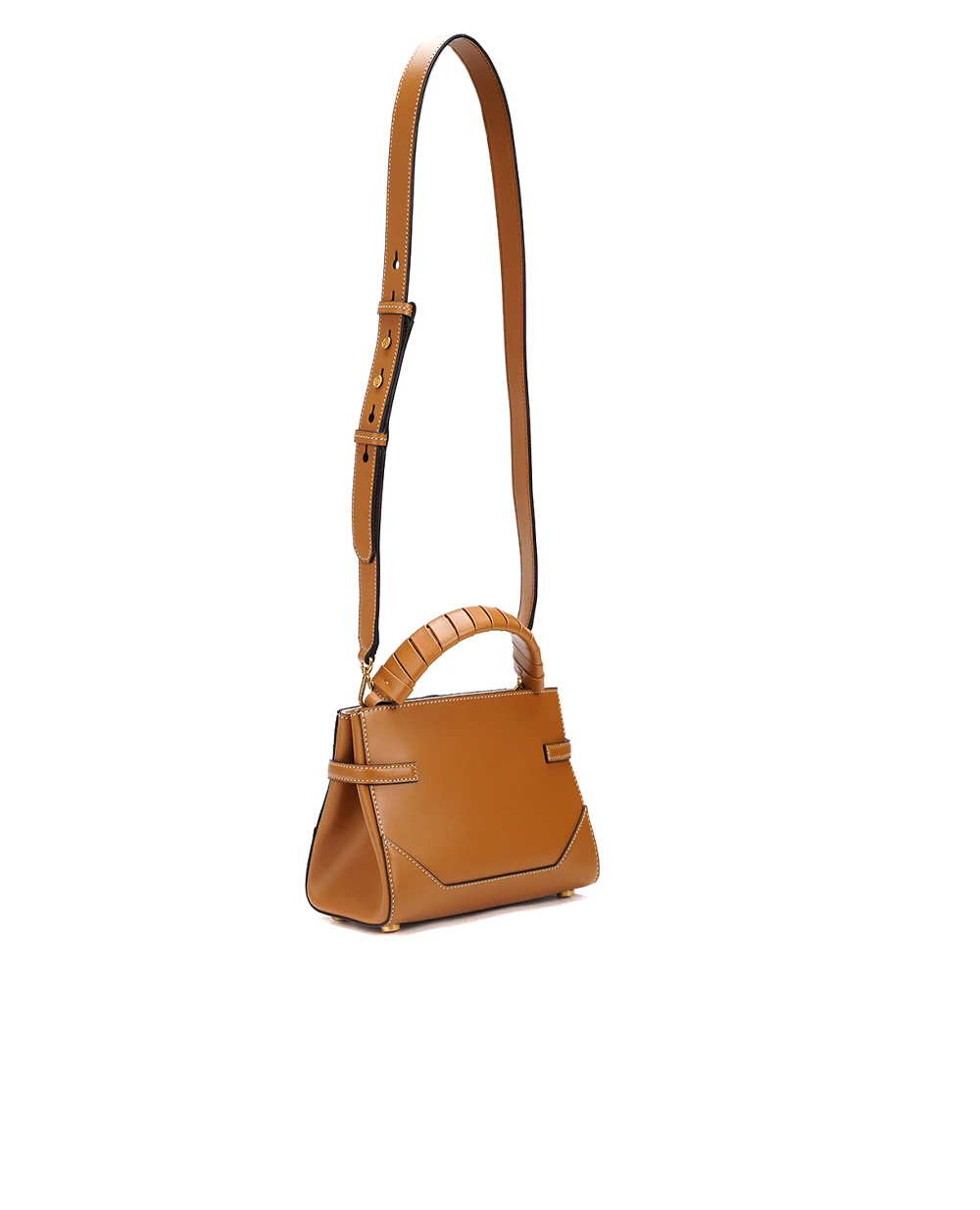 Сумка B-Buzz Top Handle 22 Balmain BN0DA797LAVE, коричневый цвет • Купить в интернет-магазине Kameron