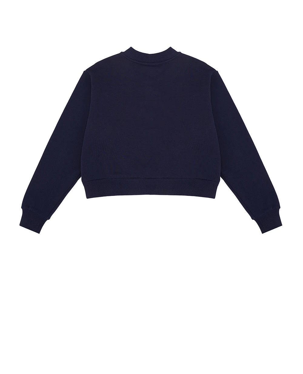 Детский свитшот Dolce&Gabbana Kids L5JW9A-G7J7V-S, темно-синий цвет • Купить в интернет-магазине Kameron