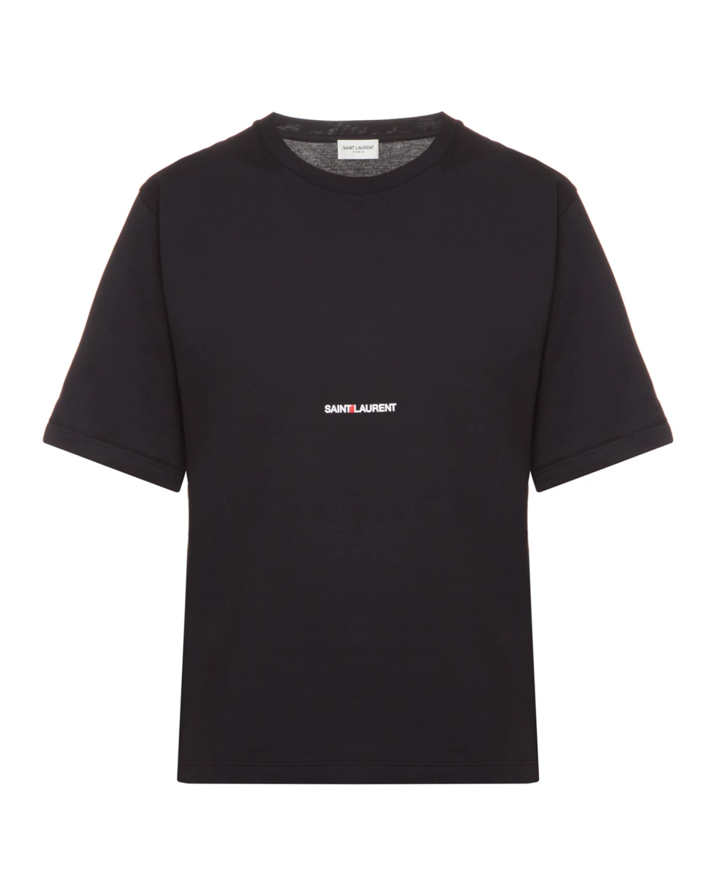 Футболка Saint Laurent 460876-YB2DQ, чорний колір • Купити в інтернет-магазині Kameron