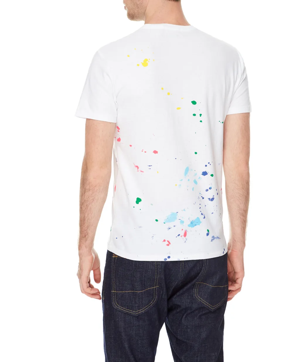 Футболка Polo Ralph Lauren 710858031001, белый цвет • Купить в интернет-магазине Kameron