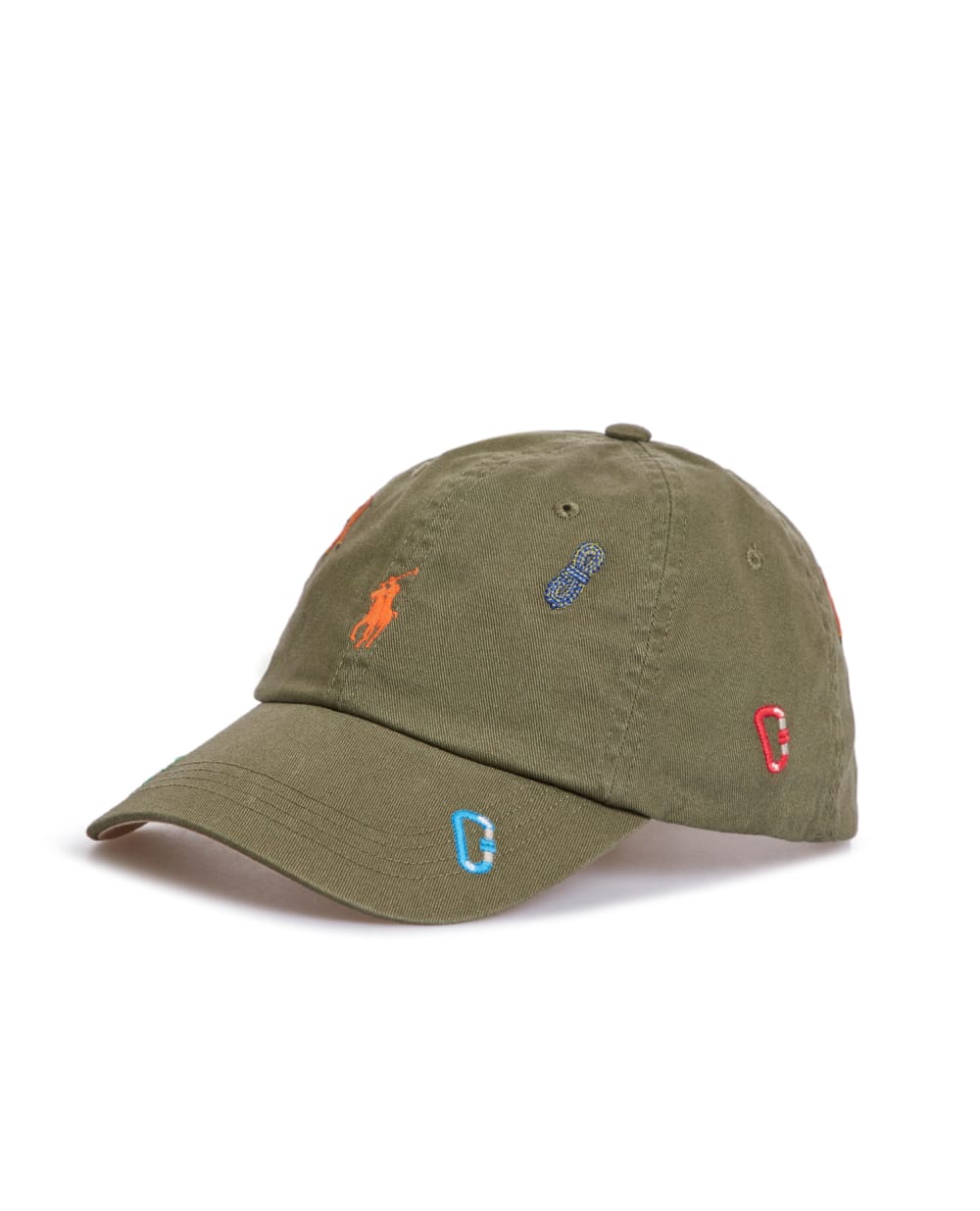 Бейсболка Polo Ralph Lauren 710890551001, оливковый цвет • Купить в интернет-магазине Kameron