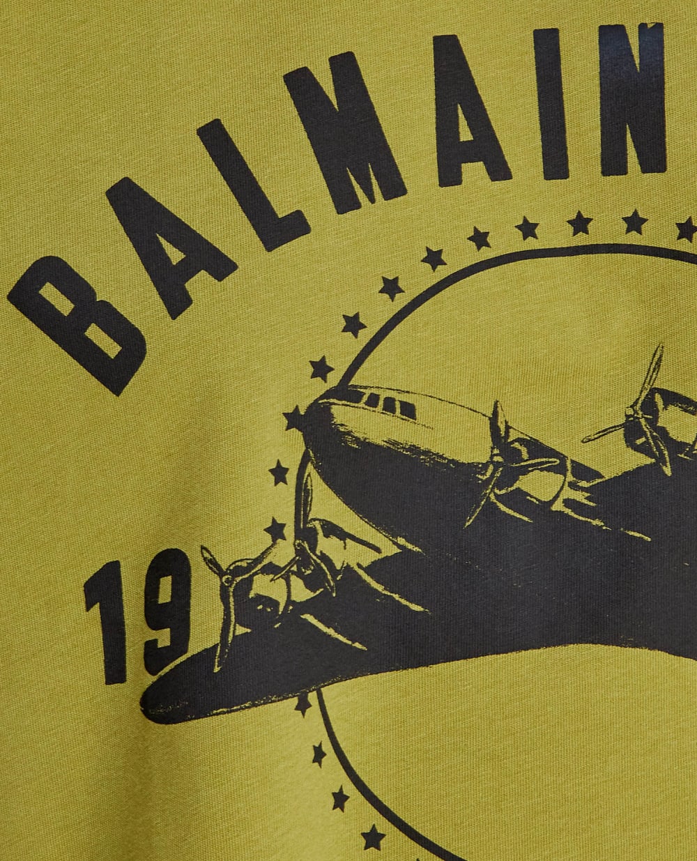 Футболка Balmain WF0EE006G107, зеленый цвет • Купить в интернет-магазине Kameron