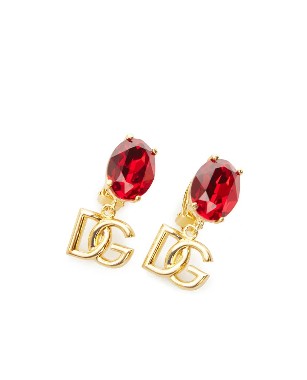 Клипсы Dolce&Gabbana WEO2O1-W1111, золотой цвет • Купить в интернет-магазине Kameron