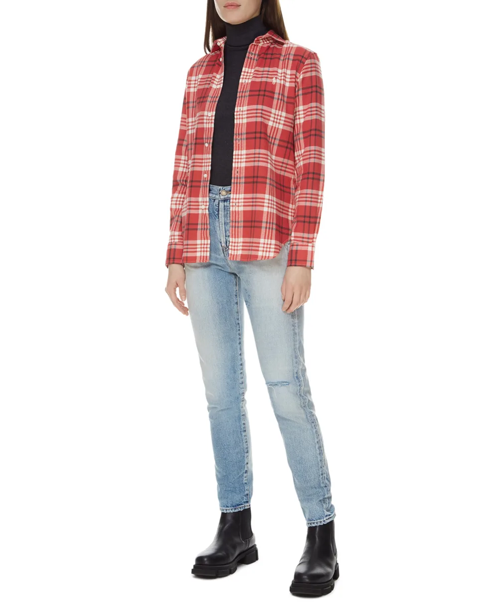 Рубашка Polo Ralph Lauren 211827693003, красный цвет • Купить в интернет-магазине Kameron