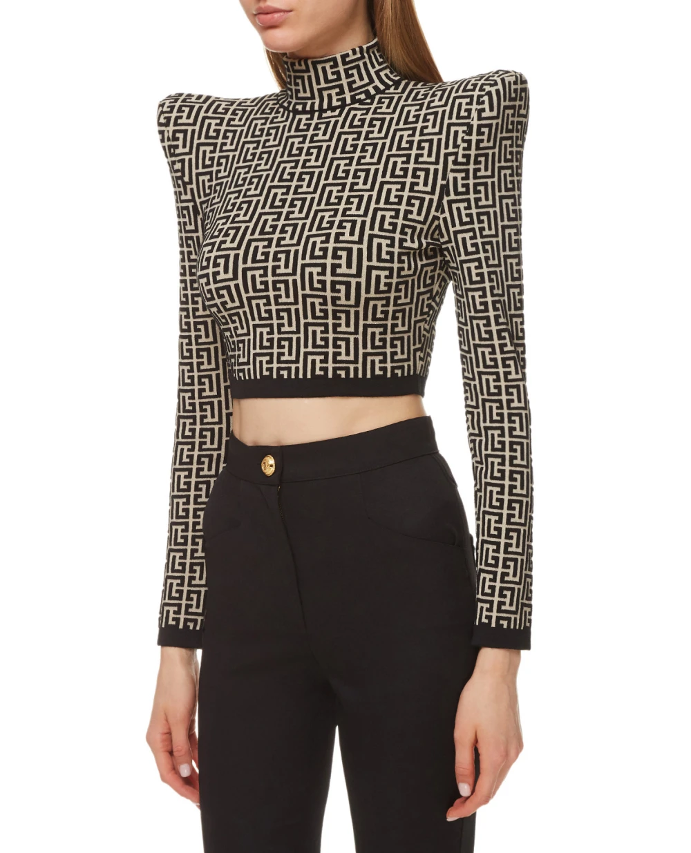 Гольф Balmain VF0AO010K253, разноцветный цвет • Купить в интернет-магазине Kameron