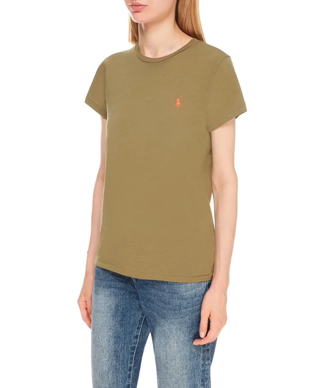 Футболка Polo Ralph Lauren 211734144047, зеленый цвет • Купить в интернет-магазине Kameron