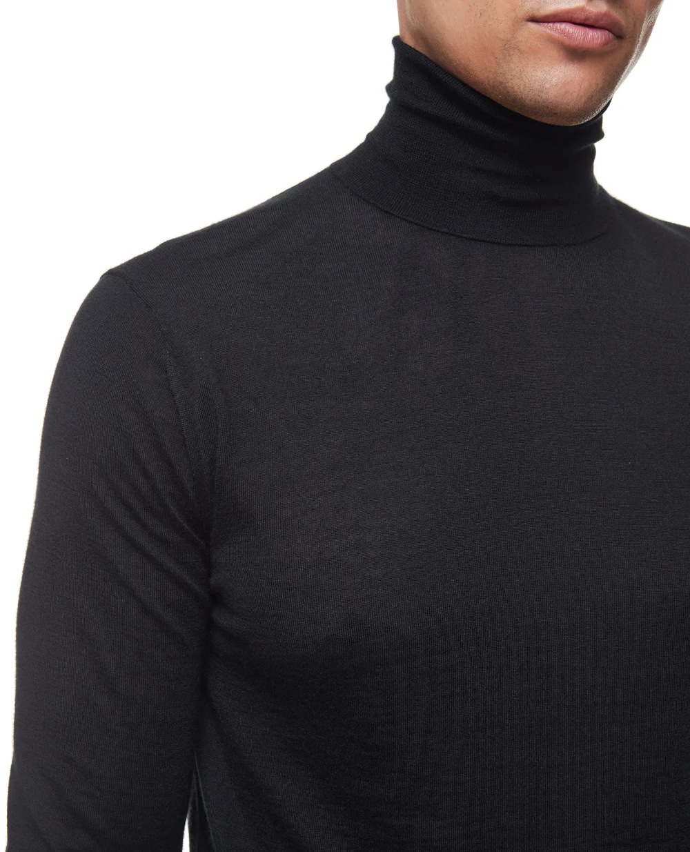 Кашемировый гольф Dolce&Gabbana GX625T-JAWRC, черный цвет • Купить в интернет-магазине Kameron