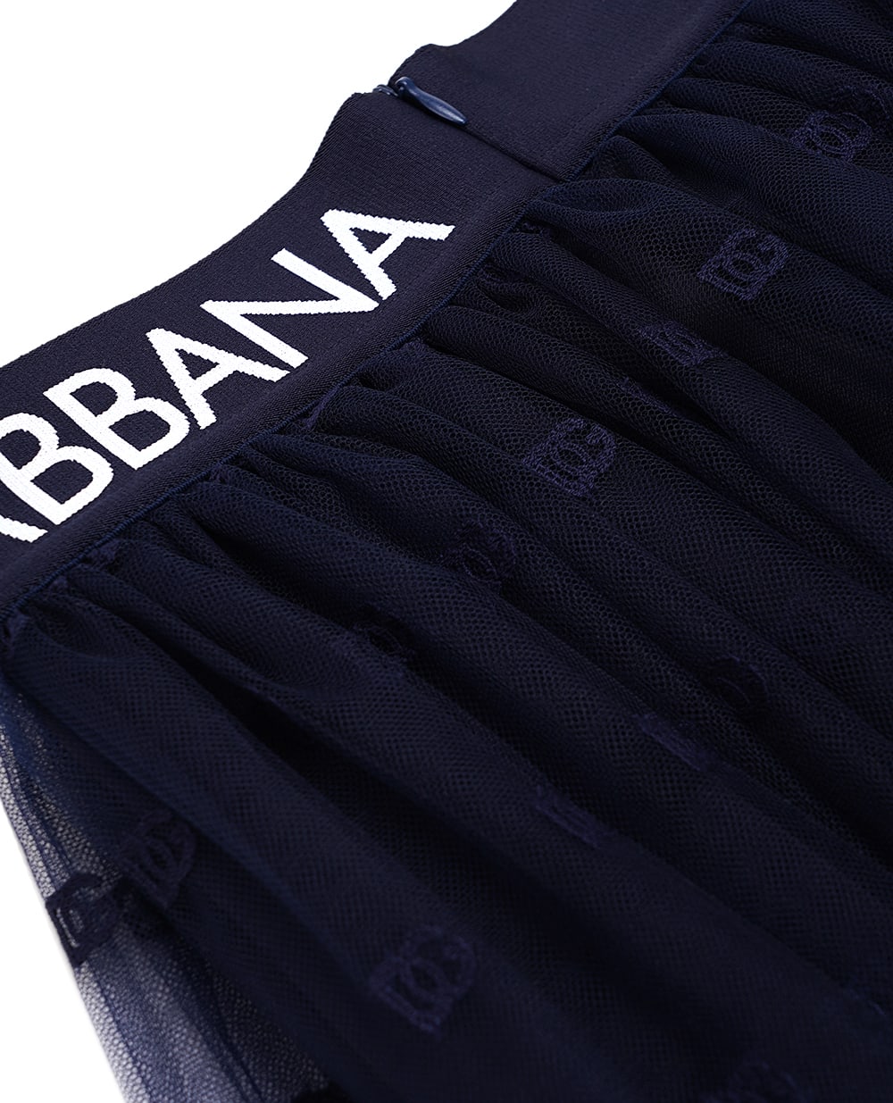 Детская юбка Dolce&Gabbana Kids L54I61-HLM8T-S, темно-синий цвет • Купить в интернет-магазине Kameron