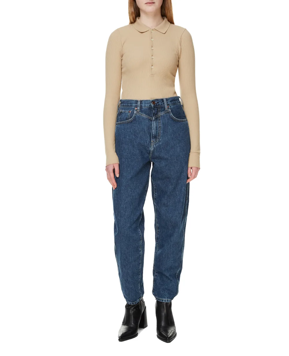 Поло Polo Ralph Lauren 211856653001, бежевый цвет • Купить в интернет-магазине Kameron