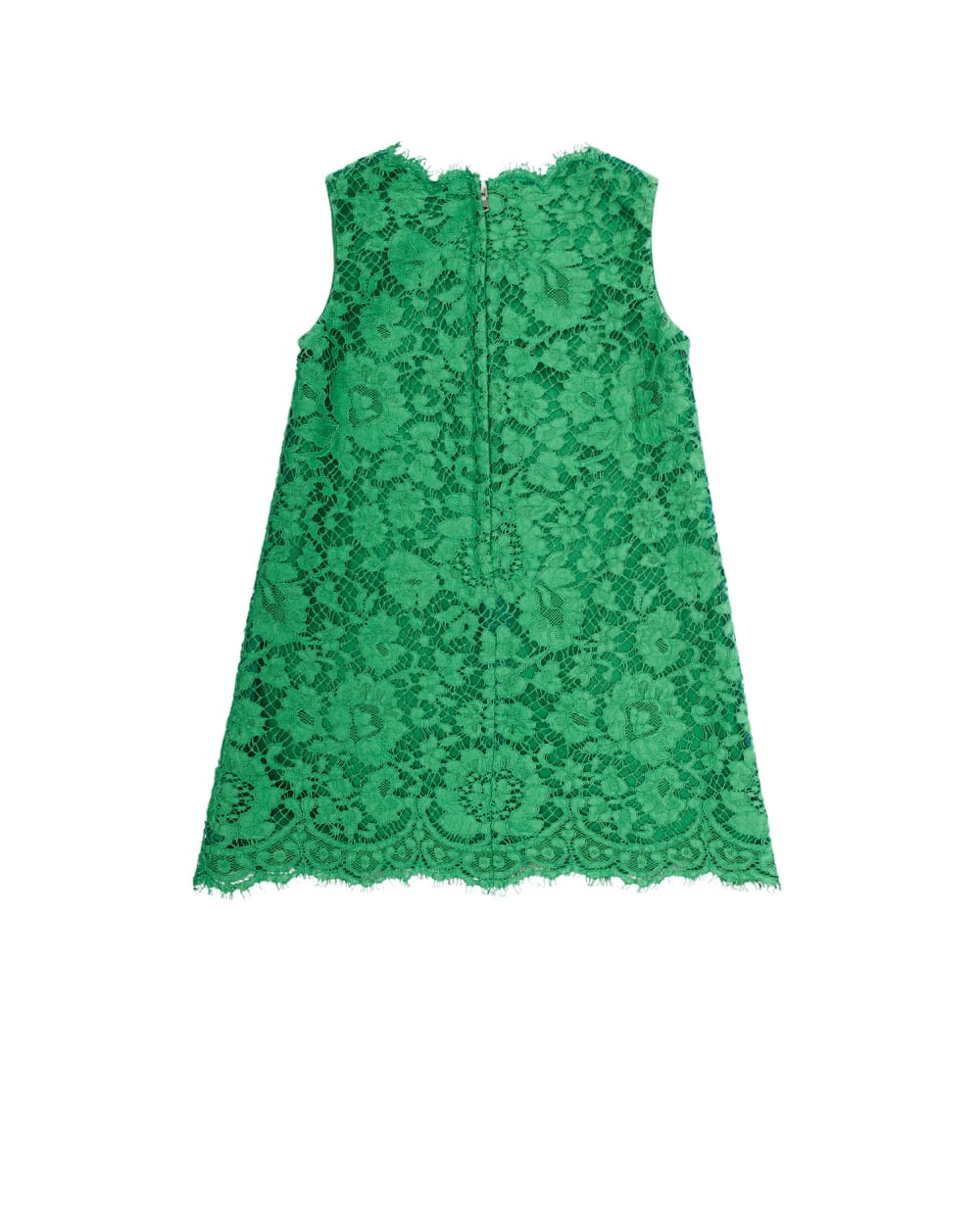 Детское платье Dolce&Gabbana Kids L52DS2-FLM98-S, зеленый цвет • Купить в интернет-магазине Kameron