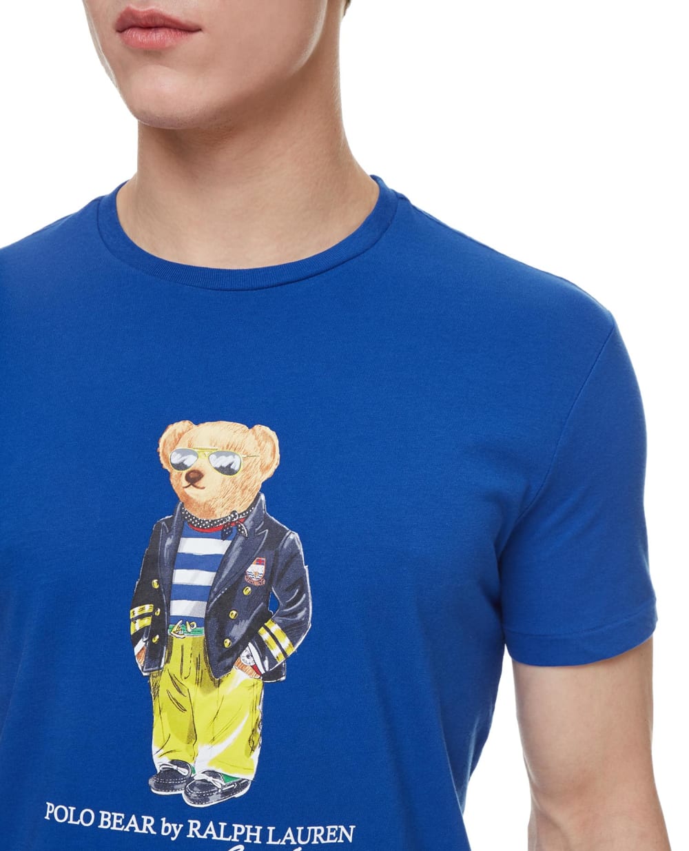 Футболка Polo Ralph Lauren 710837306001, синий цвет • Купить в интернет-магазине Kameron