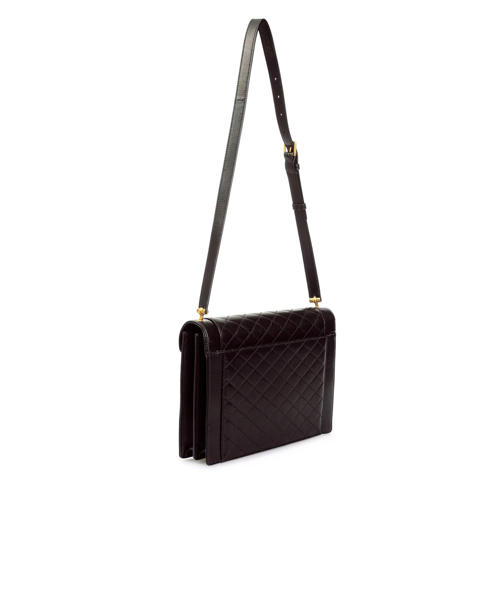 Кожаная сумка Gaby Saint Laurent 668863-1EL07, черный цвет • Купить в интернет-магазине Kameron