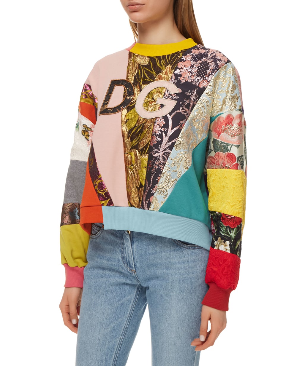 Свитшот Dolce&Gabbana F9I83Z-G7YON, разноцветный цвет • Купить в интернет-магазине Kameron