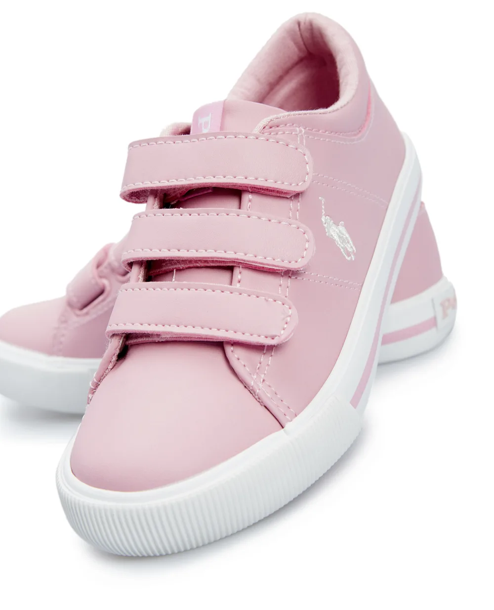 Детские кеды Polo Ralph Lauren Kids RF103136-C, розовый цвет • Купить в интернет-магазине Kameron