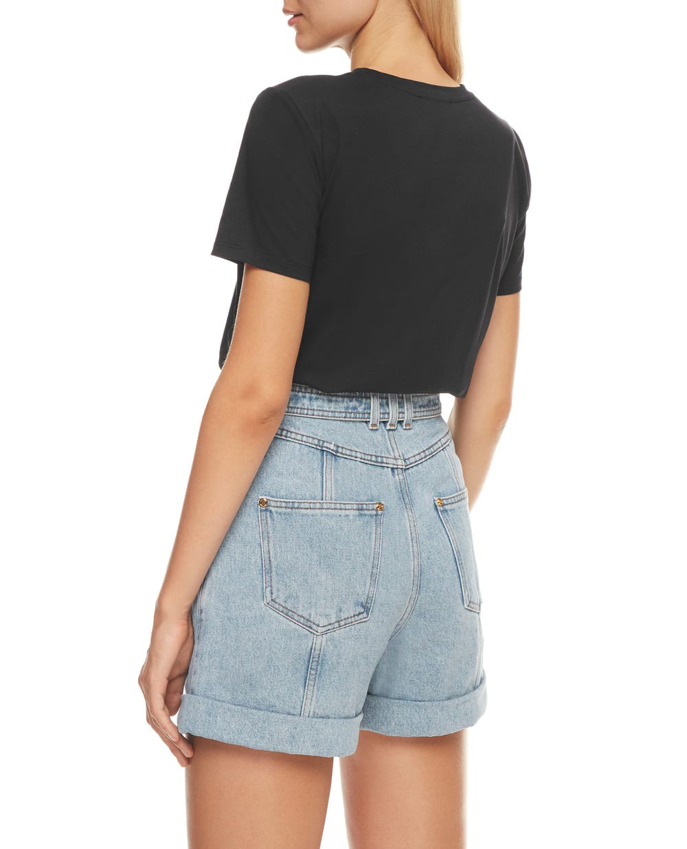 Футболка Balmain WF1EF000B044-S, черный цвет • Купить в интернет-магазине Kameron