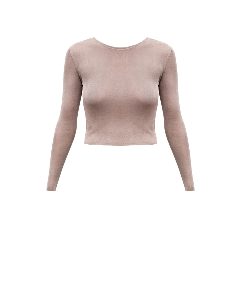 Топ Saint Laurent 735702-Y76BM, коричневый цвет • Купить в интернет-магазине Kameron