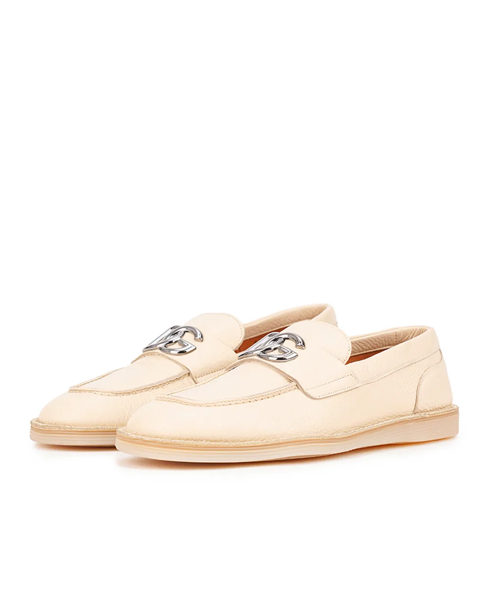 Лоферы Dolce&Gabbana A50601-A8034, бежевый цвет • Купить в интернет-магазине Kameron