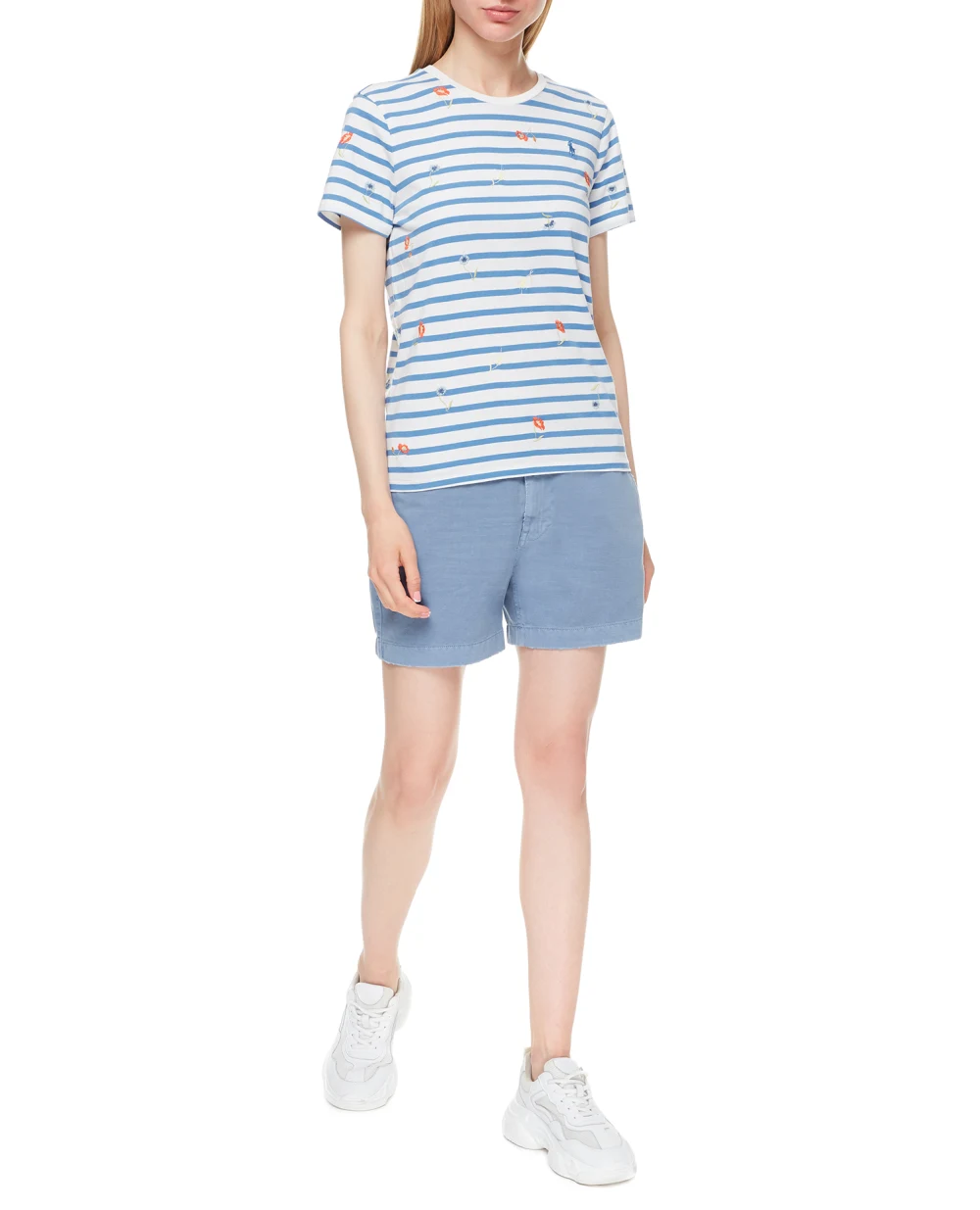 Футболка Polo Ralph Lauren 211838141001, разноцветный цвет • Купить в интернет-магазине Kameron
