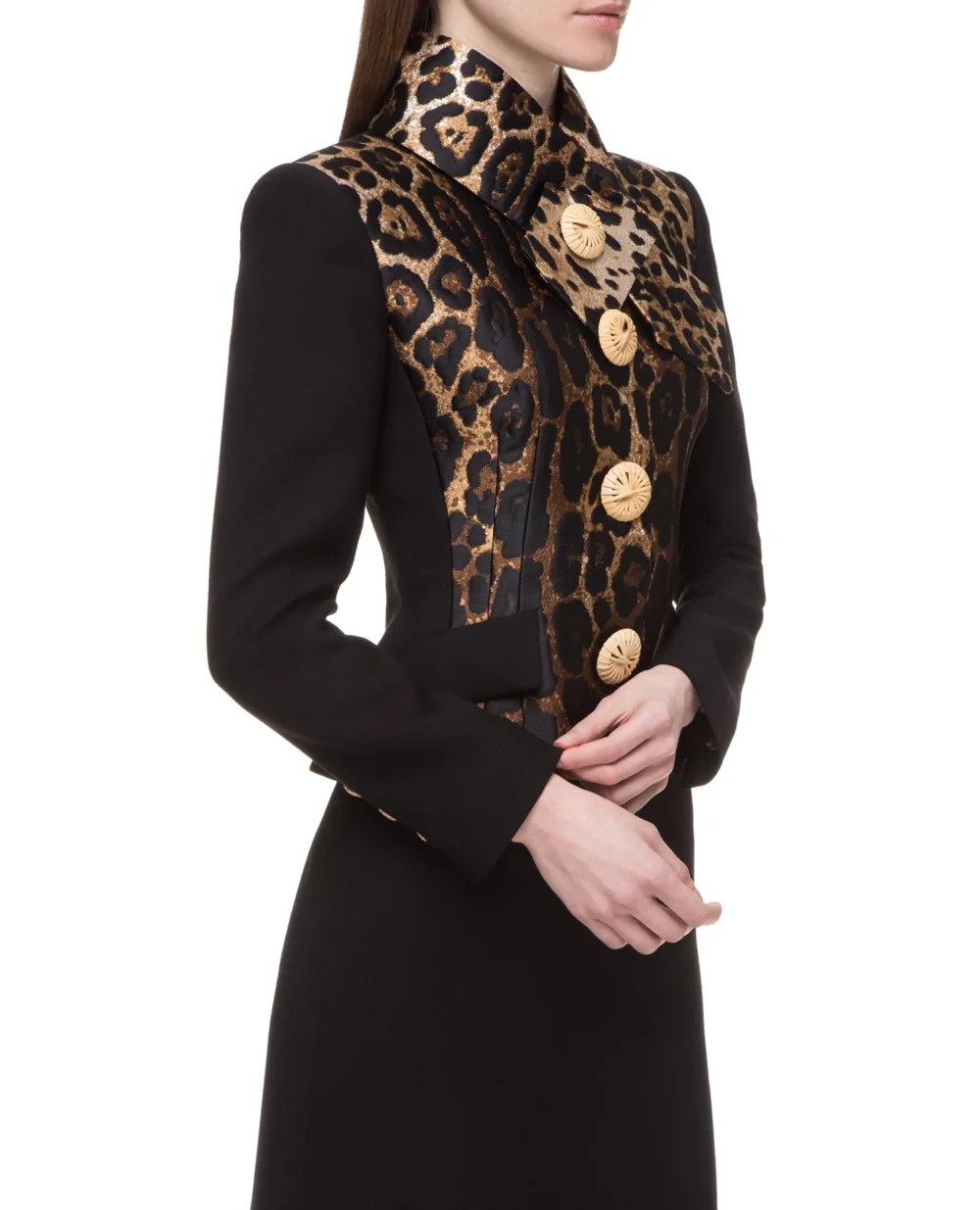 Шерстяной жакет Dolce&Gabbana F28SQT-FU2TS, разноцветный цвет • Купить в интернет-магазине Kameron