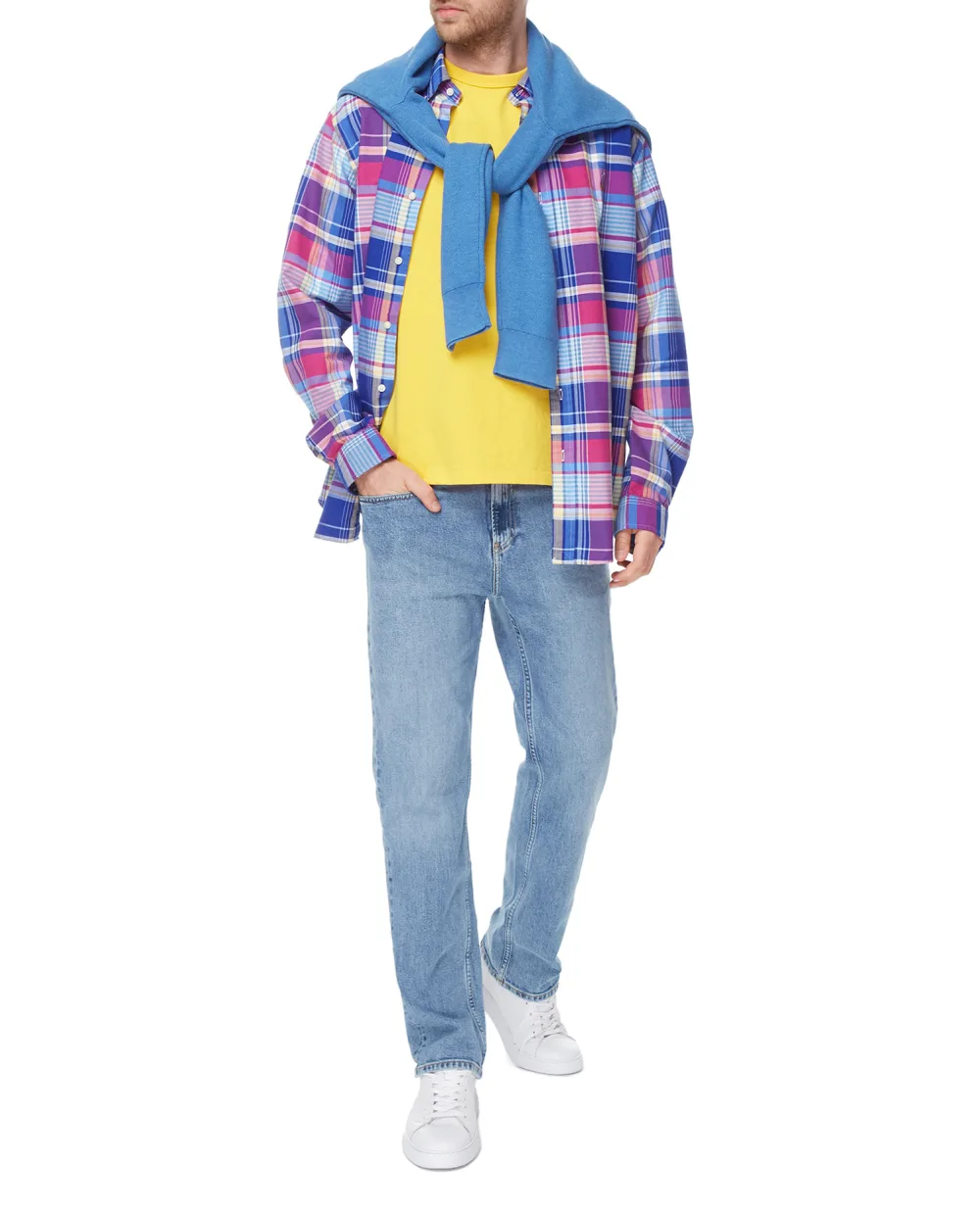 Футболка Polo Ralph Lauren 710811284008, желтый цвет • Купить в интернет-магазине Kameron
