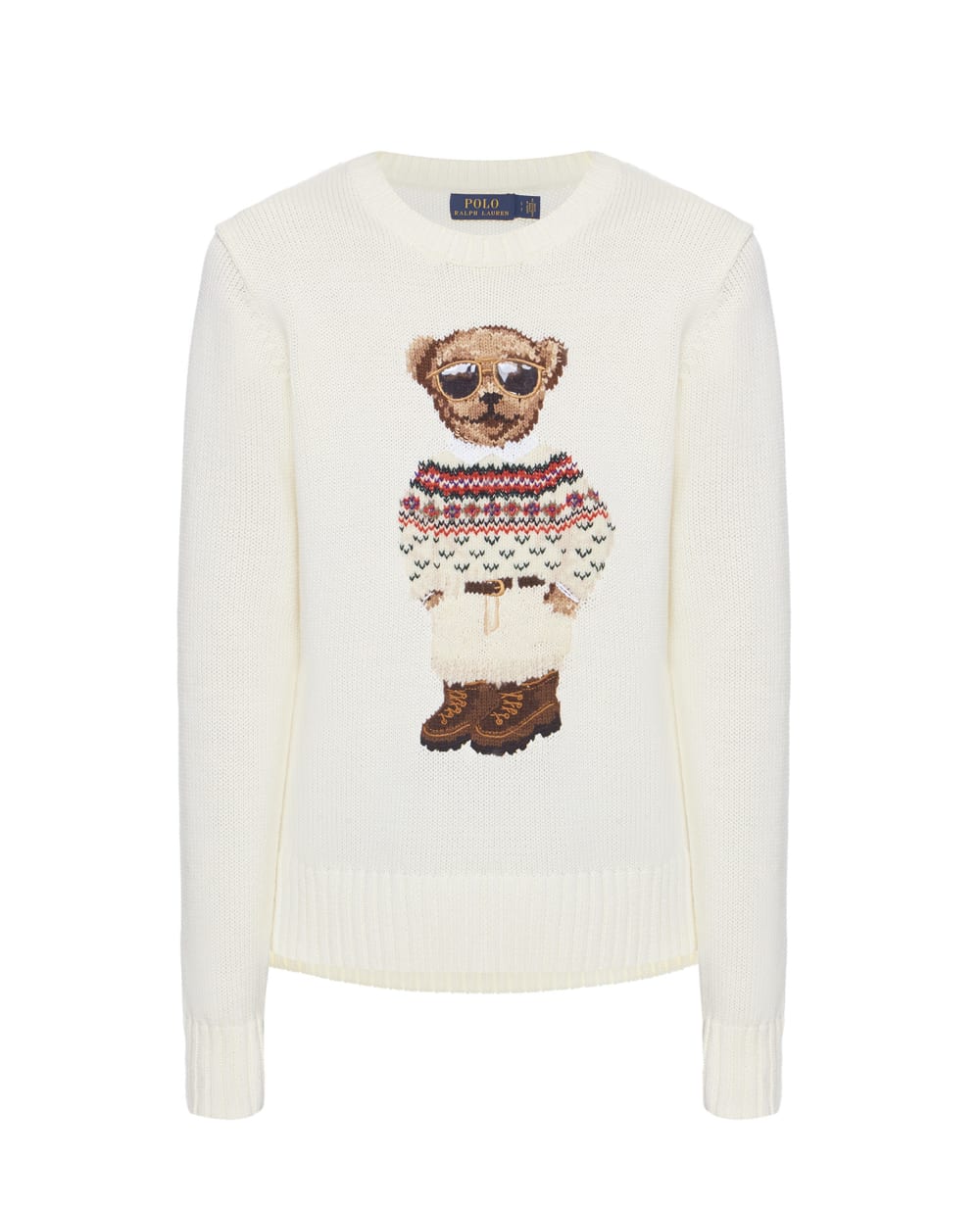 Свитер Polo Ralph Lauren 211827358001, белый цвет • Купить в интернет-магазине Kameron