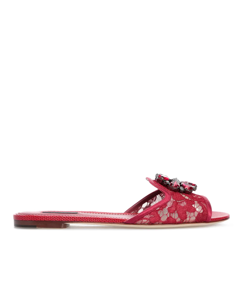 Мюли Rainbow Dolce&Gabbana CQ0023-AG667, бордовый цвет • Купить в интернет-магазине Kameron
