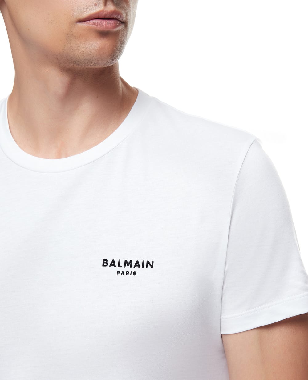 Футболка Balmain WH1EF000B069, белый цвет • Купить в интернет-магазине Kameron