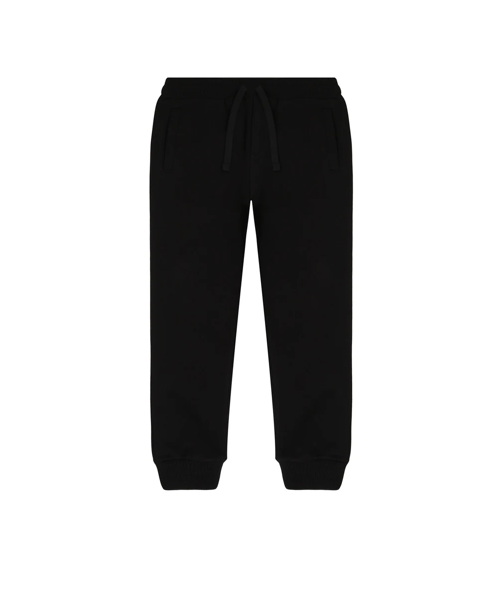Детские спортивные брюки (костюм) Dolce&Gabbana Kids L4JPT0-G7OLJ-B, черный цвет • Купить в интернет-магазине Kameron