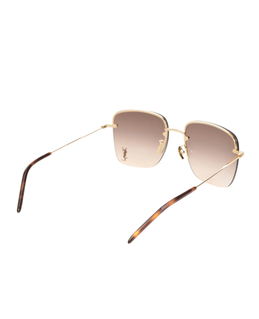 Солнцезащитные очки Saint Laurent 652363-Y9902, коричневый цвет • Купить в интернет-магазине Kameron