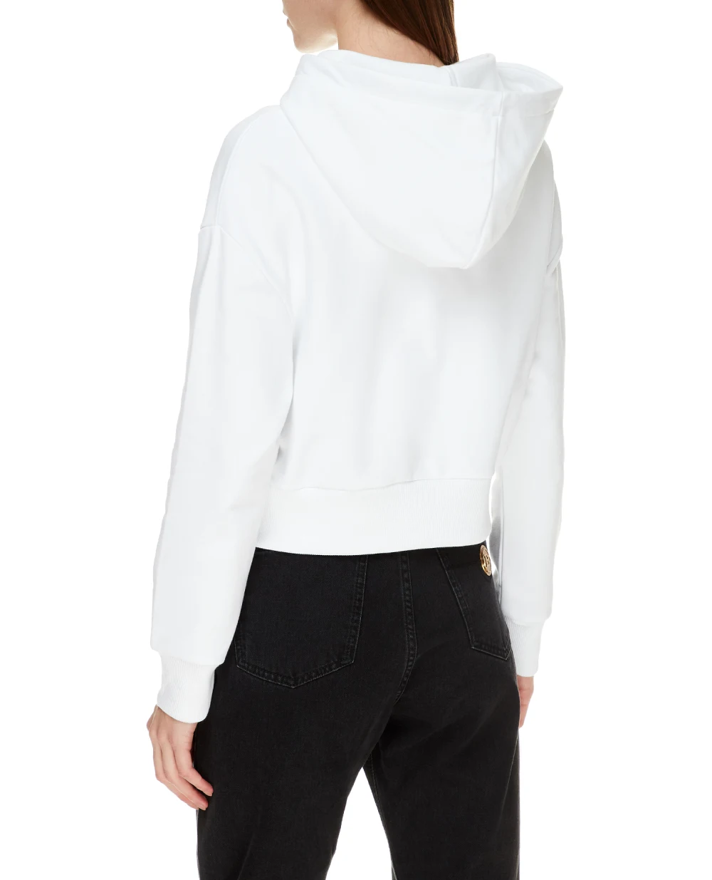 Худи Balmain UF13792I383, белый цвет • Купить в интернет-магазине Kameron
