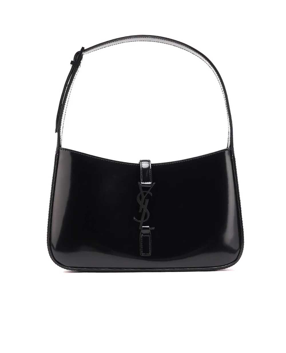 Кожаная сумка Le 5 À 7 Hobo Saint Laurent 657228-AAB9G, черный цвет • Купить в интернет-магазине Kameron