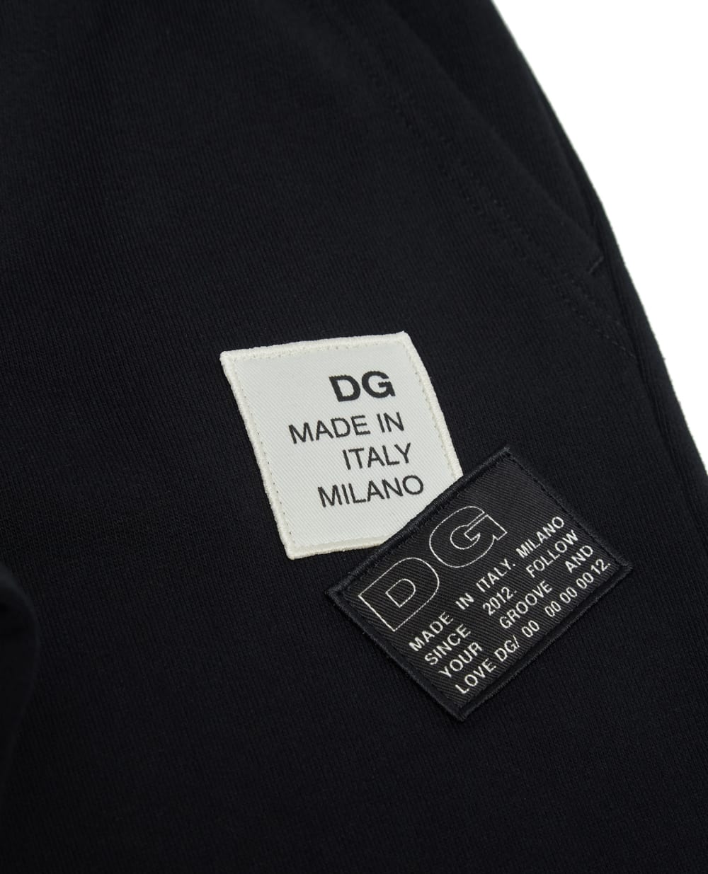 Спортивные брюки Dolce&Gabbana Kids L4JPCN-G7YGO-B, черный цвет • Купить в интернет-магазине Kameron