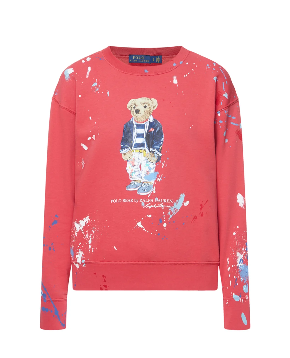 Свитшот Polo Ralph Lauren 211856644001, красный цвет • Купить в интернет-магазине Kameron