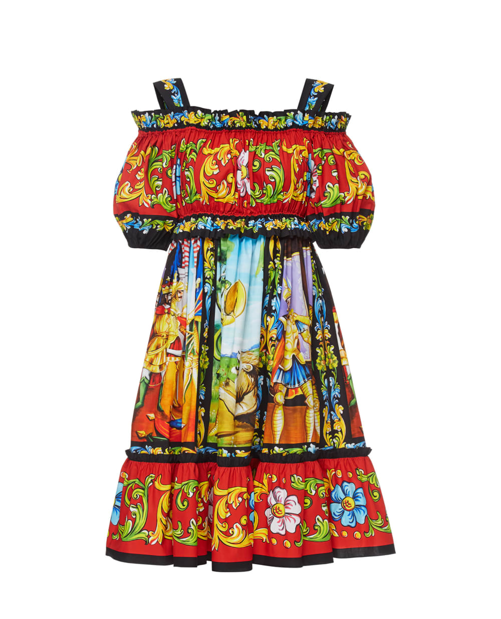 Сарафан Dolce&Gabbana F65H9T-GDS11, разноцветный цвет • Купить в интернет-магазине Kameron