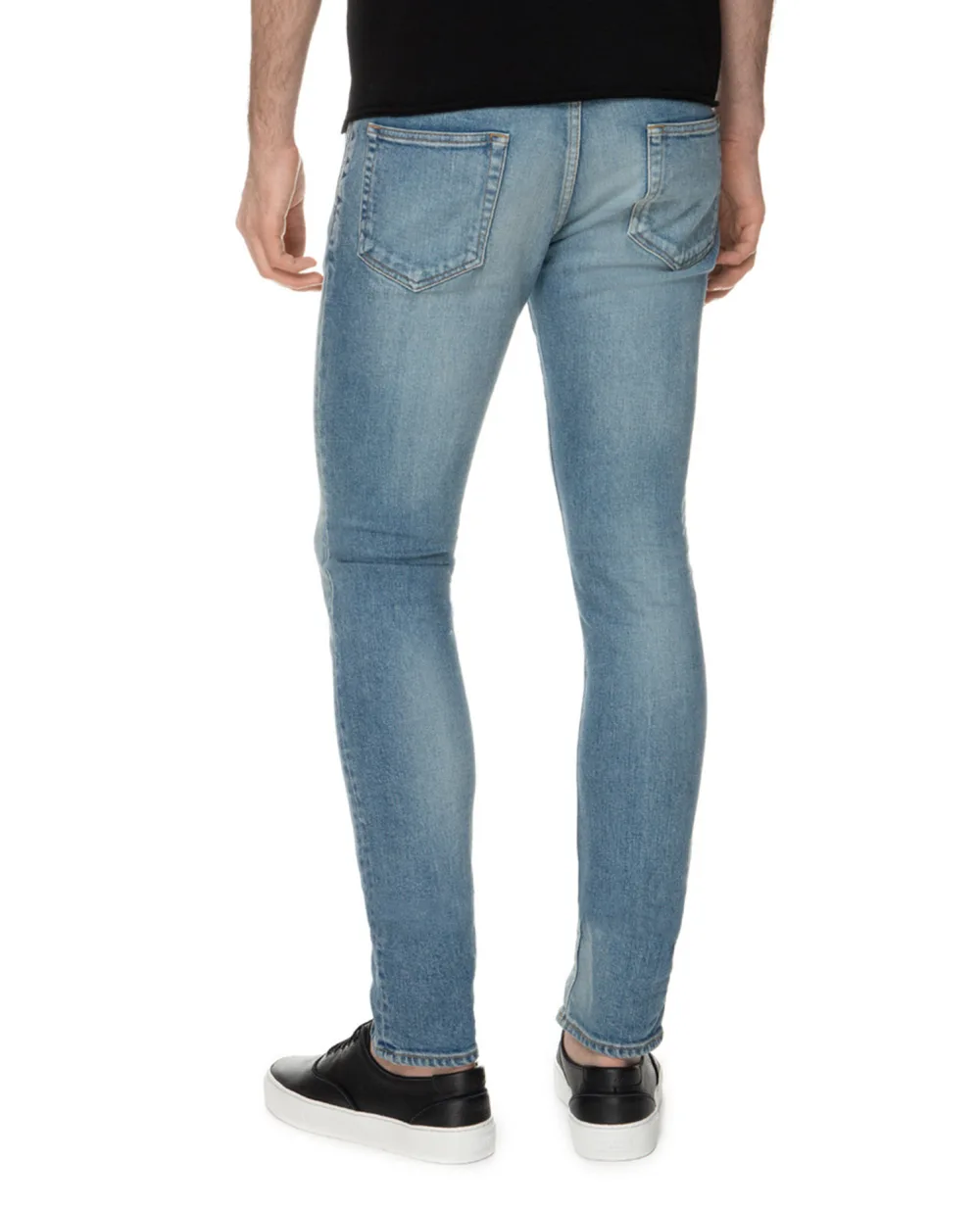 Джинсы Saint Laurent 597032-YO507, голубой цвет • Купить в интернет-магазине Kameron