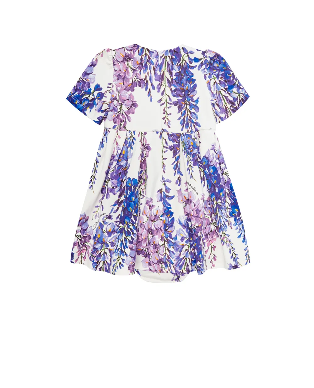 Детское платье Dolce&Gabbana Kids L2JD4C-FSGZ7, белый цвет • Купить в интернет-магазине Kameron